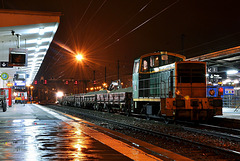 Travaux de nuit en gare Viotte
