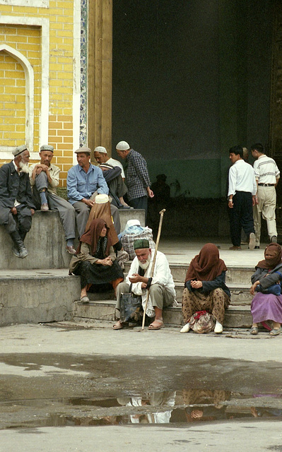 Mosque doorway, Kashgar