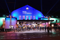 Karlsruhe-Hauptbahnhof version bleu