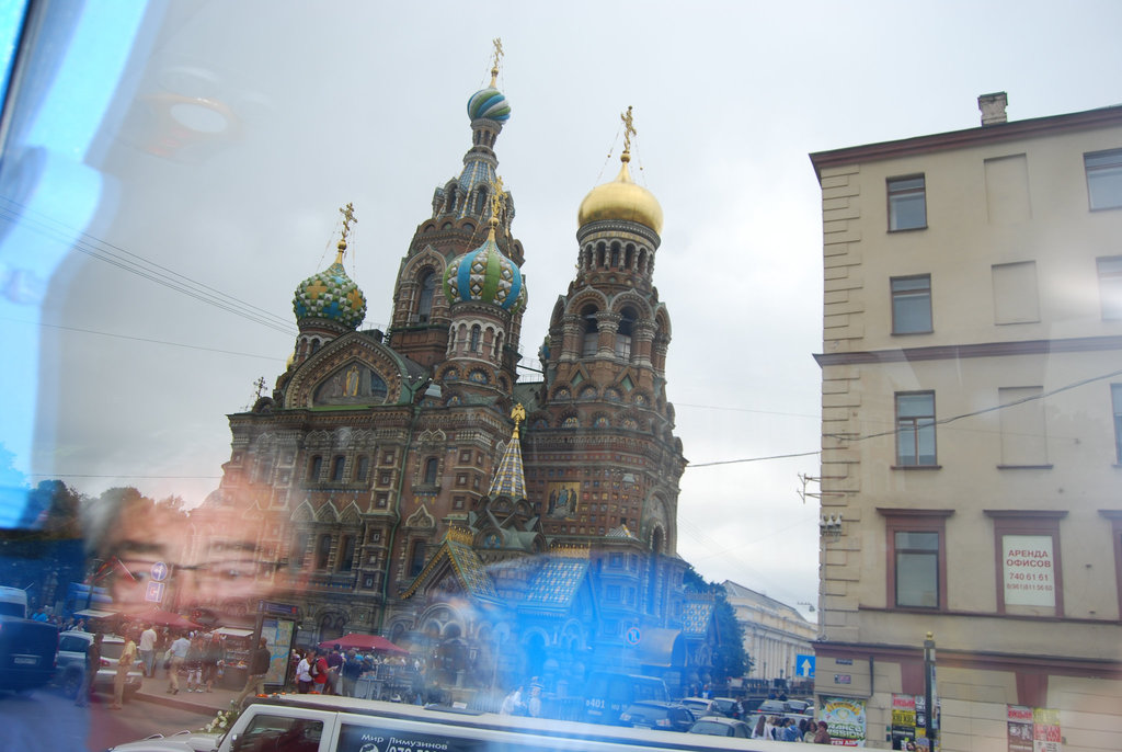 St Pétersbourg  reflet involontaire