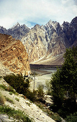 Passu. North Pakistan