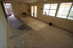Bedroom Floor - bare concrete (0547)