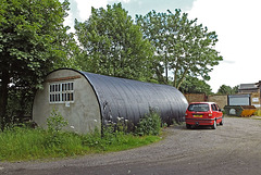 Nissen Hut, Pooley Hall