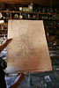 Cerro Gordo Museum - Map Of The Mines (0464)