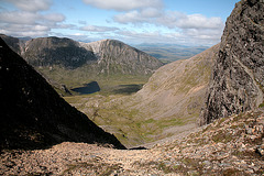 Beinn Liath Mhor ridge seen from Fuar Tholl