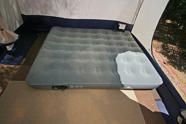 Tent interior - with plastic (0296)