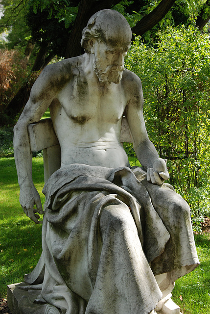 Statue du Jardin des Plantes