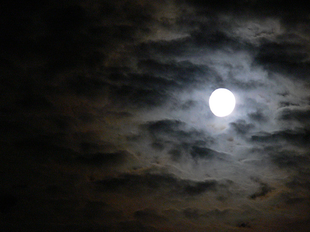 Mondnacht vom 10. August 2011
