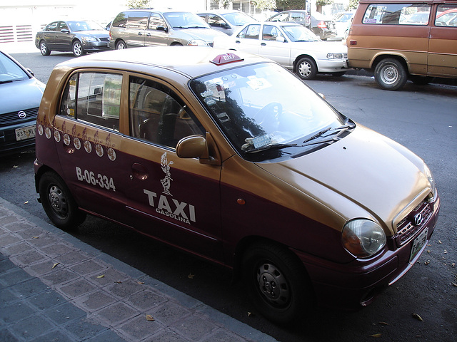 Taxi in Mexico city