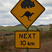 Australia. Road sign