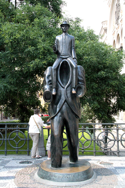 Statue de Kafka