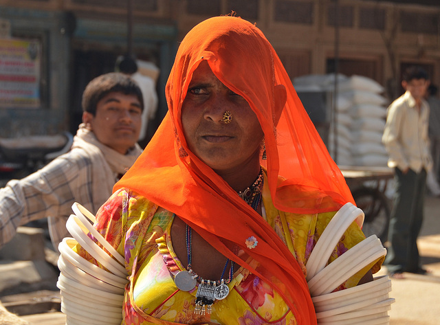 Tribal woman, India