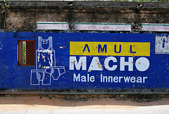 Ad for men's underwear. India