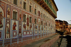 Painted havelis  (grand 19th century houses)