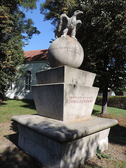Denkmal 1.Weltkrieg - Jänickendorf /2
