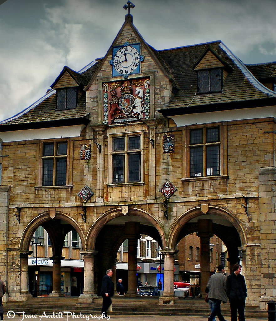17th century Corn Exchange, Peterborough City Centre