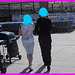 Blue Rhino duo - Plattsburg, NY. USA - 14 juin 2011-  Bleu anonyme / Anonymous blue heads