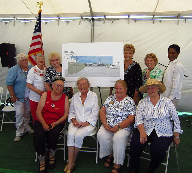 Groundbreaking For The DHS Health & Wellness Center - Women's Club (026