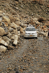 The road  itself along which we travelled