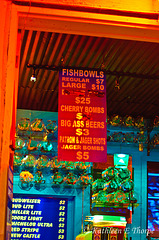 Bourbon Street Fishbowls' Big Ass Beer