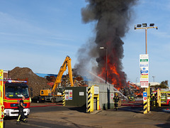 Fire at EMR Portsmouth (4) - 5 October 2014