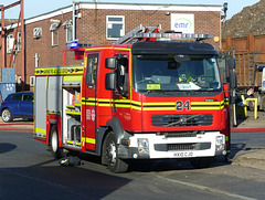 Fire at EMR Portsmouth (6) - 5 October 2014