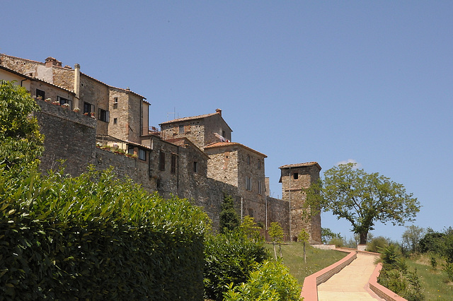 Castellina in Chianti - Stadtmauer