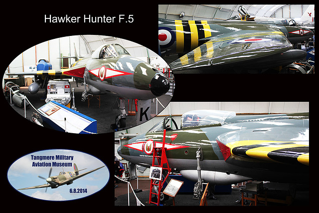 Hawker Hunter F 5 - Tangmere Museum -  6.8.2014