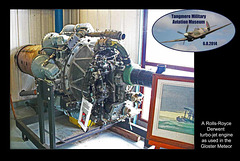 A Rolls-Royce Derwent engine - Tangmere Museum -  6.8.2014