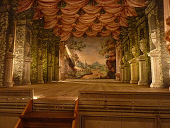 Unika baroka teatreto en la kastelo Litomyšl