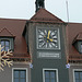 Heimatort - Rathaus in der Adventszeit