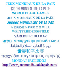 Mondaj Pacludoj / Jeux Mondiaux de la Paix