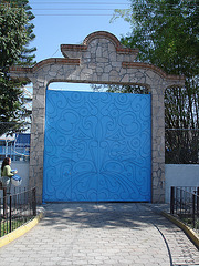Bleu tequilanien / Blue entrance / Entrada azul