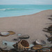 a Coast Landscape=Marborda Pejzagxo_oil+coffee on canvas_50x65.1cm(15p)_2011_HO song