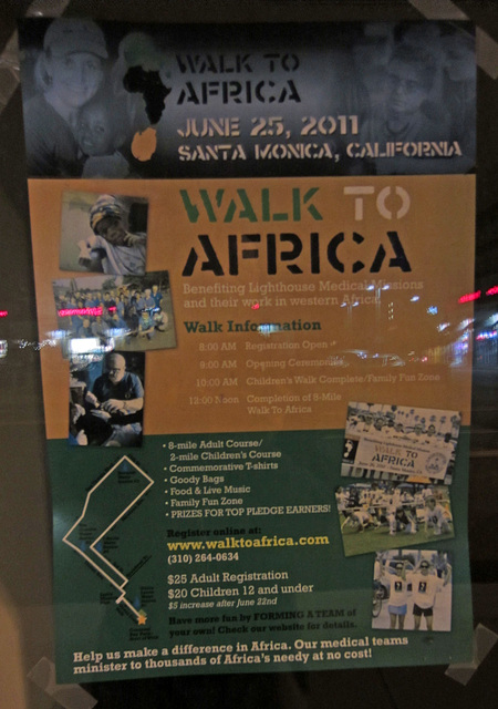 Great L.A. Walk (0553) Walk To Africa