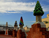 Gaudi roofscape
