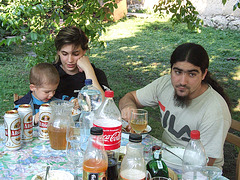 Somero -vilaĝo-familio/Summer-village-family