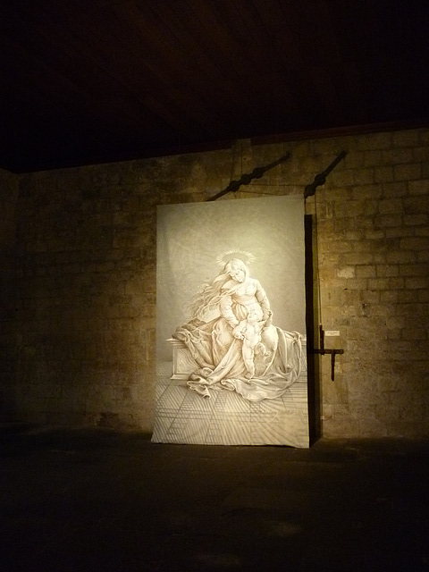 Dans la Basilique à Carcassonne