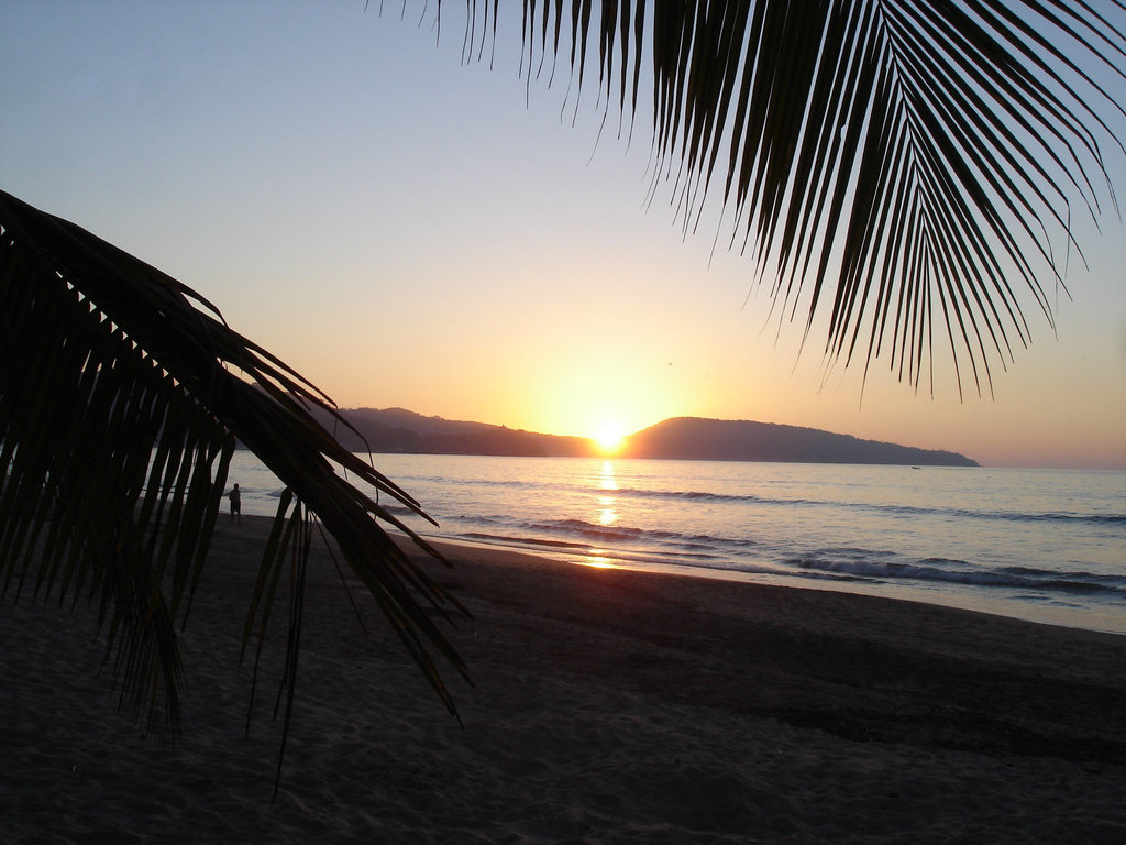 Coucher de soleil à la sauce mexicaine / Mexican sunset - 14 février 2011