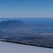 Der Tafelberg beim Landeanflug