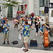 Playing the Blues – Jazz Festival, Saint Catherine Street at Jeanne-Mance, Montréal, Québec