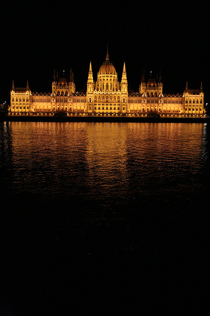 Budapest - Parliament building at night