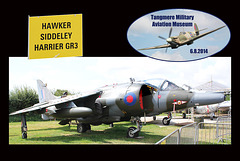 Hawker Siddley Harrier GR3 - Tangmere Museum -  6.8.2014