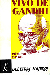 Vivo de Gandhi. Edmond Privat.