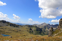 Fernsicht vom Valzifenzjoch 2485 m