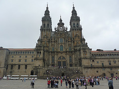 Catedral de Santiago de Compostela en Plaza del Obradoiro