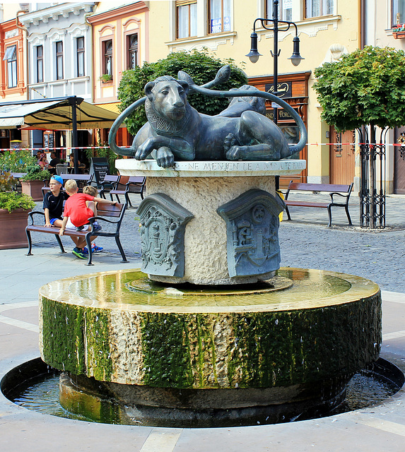 Brunnen in Köszeg, Ungarn