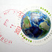Round US stamp
