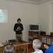 Marek Blahuš prezentas unu el prelegoj de Wikimania 2011 en Haifa
