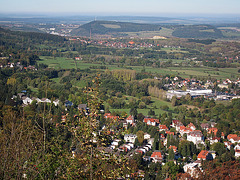 Blick vom Burgberg in Bad Harzburg